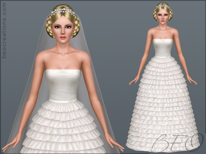 Bride 15 for Sims 3 by BEO
